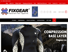 Tablet Screenshot of fixgear.com